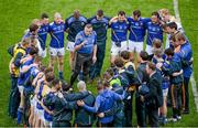 31 May 2015; Longford manager Jack Sheedy speaks to his players on the field after the game. Leinster GAA Football Senior Championship, Quarter-Final, Dublin v Longford, Croke Park, Dublin. Picture credit: Dáire Brennan / SPORTSFILE