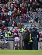 31 May 2015; Galway's Joe canning is substituted late in the game.  Leinster GAA Hurling Senior Championship, Quarter-Final, Dublin v Galway, Croke Park, Dublin. Picture credit: Ray McManus / SPORTSFILE