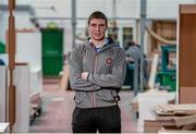 2 June 2015; Derry's Ciaran McFaul following a press conference. Specialist Joinery Group HQ, Maghera, Co. Derry. Picture credit: Oliver McVeigh / SPORTSFILE