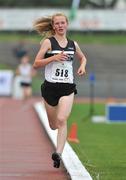 25 July 2008; Mary Mulhare, from Laois, on her way to winning the Girls 1500m. Morton Memorial Games, Morton Stadium, Santry, Co. Dublin Picture credit: Matt Browne / SPORTSFILE