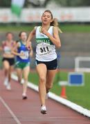 25 July 2008; Amy O'Donoghue, from Limerick, on her way to winning the Girls U-15 800m. Morton Memorial Games, Morton Stadium, Santry, Co. Dublin Picture credit: Matt Browne / SPORTSFILE