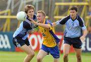 26 July 2008; Kevin Higgins, Roscommon, in action against Michael Fitzsimons, left, and Colm Prenderville Dublin. GAA Football All-Ireland Junior Championship Final, Dublin v Roscommon, O'Moore Park, Portlaoise. Picture credit: Matt Browne / SPORTSFILE