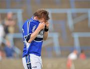 26 July 2008; Cahir Healy, Laois, after the final whistle against Down. GAA Football All-Ireland Senior Championship Qualifier - Round 2, Laois v Down, O'Moore Park, Portlaoise. Picture credit: Matt Browne / SPORTSFILE