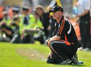 27 July 2008; Armagh manager Peter McDonnell. GAA Football Ulster Senior Championship Final, Armagh v Fermanagh, St Tighearnach's Park, Clones, Co. Monaghan. Picture credit: Matt Browne / SPORTSFILE