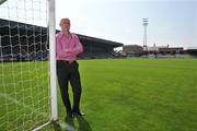 28 July 2008; Drogheda United manager Paul Doolin in Dalymount Park ahead of their UEFA Champions League second qualifying round game against Dynamo Kiev. Dalymount Park, Dublin Picture credit: Pat Murphy / SPORTSFILE