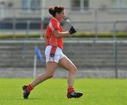 27 July 2008; Armagh's Ailish Matthews turns to celebrate after scoring her side's first goal. TG4 All-Ireland Ladies Senior Football Championship Qualifier - Round 1, Armagh v Waterford, St Loman's Lakepoint Park, Mullingar, Co. Westmeath. Picture credit: Pat Murphy / SPORTSFILE