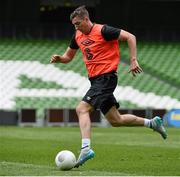 3 June 2015; Republic of Ireland's Stephen Ward during squad training. Republic of Ireland Squad Training, Aviva Stadium, Lansdowne Road, Dublin. Picture credit: David Maher / SPORTSFILE
