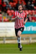 19 May 2015; Ryan McBride, Derry City. EA Sports Cup Quarter-Final, Derry City v Shamrock Rovers, The Brandywell, Derry. Picture credit: Oliver McVeigh / SPORTSFILE