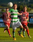 5 June 2015; Simon Madden, Shamrock Rovers, in action against Sander Puri, Sligo Rovers. SSE Airtricity League Premier Division, Shamrock Rovers v Sligo Rovers. Tallaght Stadium, Tallaght, Co. Dublin. Picture credit: David Maher / SPORTSFILE