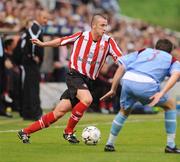 28 July 2008; Roy O'Donovan, Sunderland, in action against John Meade, Cobh Ramblers. Pre-season friendly, Cobh Ramblers v Sunderland, Turners Cross, Cork. Picture credit: David Maher / SPORTSFILE