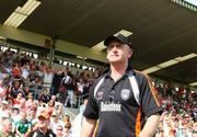 27 July 2008; Armagh manager Peter McDonnell. GAA Football Ulster Senior Championship Final replay, Armagh v Fermanagh, St Tighearnach's Park, Clones, Co. Monaghan. Picture credit: Oliver McVeigh / SPORTSFILE *** Local Caption *** S0807107 Armagh v Fermanagh OMcV