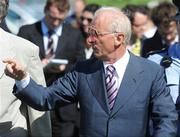 29 July 2008; Republic of Ireland manager Giovanni Trapattoni arrives for the second day of the Galway Racing Festival. Galway Racing Fesitval - Tuesday, Ballybrit, Galway. Picture credit: Stephen McCarthy / SPORTSFILE