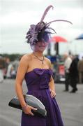 31 July 2008; Former Miss Ireland Lynda Duffy, from Galway, during Ladies Day at the Galway Racing Festival. Galway Racing Festival, Ballybrit, Co. Galway. Picture credit: Stephen McCarthy / SPORTSFILE