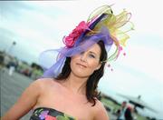 31 July 2008; Oniesa Barry, from Ballyconnell, Co. Cavan, during Ladies Day at the Galway Racing Festival. Galway Racing Festival, Ballybrit, Co. Galway. Picture credit: Stephen McCarthy / SPORTSFILE