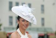 31 July 2008; Suzanne McGarry, from Sligo, during Ladies Day at the Galway Racing Festival. Galway Racing Festival, Ballybrit, Co. Galway. Picture credit: Stephen McCarthy / SPORTSFILE