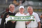 25 July 2008; From left, Matt Rudden, Harry O'Gorman and Sean Callan. Morton Memorial Games, Morton Stadium, Santry, Co. Dublin Picture credit: Matt Browne / SPORTSFILE