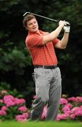 29 July 2008; Brian O'Driscoll on the 1st tee box during the BT IRUPA Rugby Players Golf Classic. Elm Park Golf Club, Dublin. Picture credit: Brian Lawless / SPORTSFILE