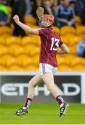 6 June 2015; Cathal Mannion, Galway, celebrates scoring his side's second goal. Leinster GAA Hurling Senior Championship Quarter-Final Replay, Dublin v Galway. O'Connor Park, Tullamore, Co. Offaly. Picture credit: Piaras Ó Mídheach / SPORTSFILE