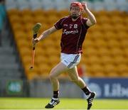 6 June 2015; Cathal Mannion, Galway, celebrates scoring his side's third goal. Leinster GAA Hurling Senior Championship Quarter-Final Replay, Dublin v Galway. O'Connor Park, Tullamore, Co. Offaly. Picture credit: Piaras Ó Mídheach / SPORTSFILE
