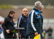 6 June 2015; Galway manager Anthony Cunningham exchanges his views with Dublin manager Ger Cunningham. Leinster GAA Hurling Senior Championship Quarter-Final Replay, Dublin v Galway. O'Connor Park, Tullamore, Co. Offaly. Picture credit: Stephen McCarthy / SPORTSFILE