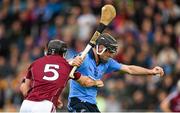 6 June 2015; Danny Sutcliffe, Dublin, in action against David Collins, Galway. Leinster GAA Hurling Senior Championship Quarter-Final Replay, Dublin v Galway. O'Connor Park, Tullamore, Co. Offaly. Picture credit: Stephen McCarthy / SPORTSFILE