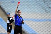 6 June 2015; Referee Colum Cunning who sent off three Fermanagh players. Lory Meagher Cup Final, Sligo v Fermanagh. Croke Park, Dublin. Picture credit: Matt Browne / SPORTSFILE