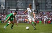 7 June 2015; Gary Cahill, England, in action against Shane Long, Republic of Ireland. Three International Friendly, Republic of Ireland v England. Aviva Stadium, Lansdowne Road, Dublin. Photo by Sportsfile