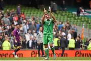 7 June 2015; Jon Walters, Republic of Ireland, applauds the fans after the game. Three International Friendly, Republic of Ireland v England. Aviva Stadium, Lansdowne Road, Dublin. Photo by Sportsfile
