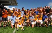 2 August 2008; Antrim players celebrate after winning the game. Tommy Murphy Cup Final, Antrim v Wicklow, Croke Park, Dublin. Picture credit: Matt Browne / SPORTSFILE