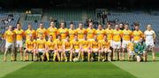 2 August 2008; The Antrim Squad. Tommy Murphy Cup Final, Antrim v Wicklow, Croke Park, Dublin. Picture credit: Matt Browne / SPORTSFILE