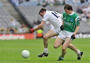 3 August 2008; John Doyle, Kildare, in action against Peter Sherry, Fermanagh. All-Ireland Senior Football Championship Qualifier, Round 3, Fermanagh v Kildare, Croke Park, Dublin. Picture credit: David Maher / SPORTSFILE