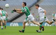 3 August 2008; Damien Kelly, Fermanagh, in action against Eamonn Callaghan, Kildare. All-Ireland Senior Football Championship Qualifier, Round 3, Fermanagh v Kildare, Croke Park, Dublin. Picture credit: Brian Lawless / SPORTSFILE