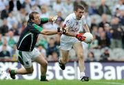 3 August 2008; John Doyle, Kildare, in action against Ronan Gallagher, Fermanagh. All-Ireland Senior Football Championship Qualifier, Round 3, Fermanagh v Kildare, Croke Park, Dublin. Picture credit: Brian Lawless / SPORTSFILE