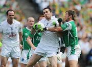 3 August 2008; Kevin O'Neill, Kildare, in action against Ryan Keenan, Fermanagh. All-Ireland Senior Football Championship Qualifier, Round 3, Fermanagh v Kildare, Croke Park, Dublin. Picture credit: Brian Lawless / SPORTSFILE