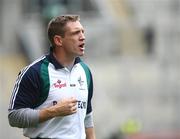 3 August 2008; Kildare manager Kieran McGeeney shouts instructions to his players. All-Ireland Senior Football Championship Qualifier, Round 3, Fermanagh v Kildare, Croke Park, Dublin. Picture credit: Oliver McVeigh / SPORTSFILE