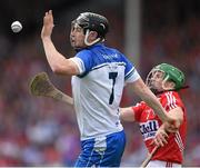 7 June 2015; Philip Mahony, Waterford, in action against Daniel Kearney, Cork. Munster GAA Hurling Senior Championship Semi-Final, Waterford v Cork. Semple Stadium, Thurles, Co. Tipperary. Picture credit: Stephen McCarthy / SPORTSFILE