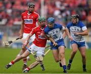 7 June 2015; Brian Murphy, Cork, in action against Michael Walsh, Waterford. Munster GAA Hurling Senior Championship Semi-Final, Waterford v Cork. Semple Stadium, Thurles, Co. Tipperary. Picture credit: Ray McManus / SPORTSFILE
