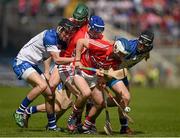 7 June 2015; Waterford and Cork players Barry Coughlan, left, Philip Mahony, Luke O'Farrell, Patrick Horgan and Aidan Walsh pursue the sliothar. Munster GAA Hurling Senior Championship Semi-Final, Waterford v Cork. Semple Stadium, Thurles, Co. Tipperary. Picture credit: Ray McManus / SPORTSFILE