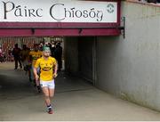 7 June 2015; Wexford's Harry Kehoe makes his way to the pitch before the game. Leinster GAA Hurling Senior Championship Quarter-Final, Westmeath v Wexford. Cusack Park, Mullingar, Co. Westmeath. Picture credit: Piaras Ó Mídheach / SPORTSFILE