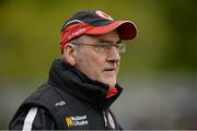 17 May 2015; Mickey Harte, Tyrone manager. Ulster GAA Football Senior Championship, Preliminary Round, Donegal v Tyrone. MacCumhaill Park, Ballybofey, Co. Donegal. Picture credit: Oliver McVeigh / SPORTSFILE