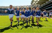 9 June 2015; Players from St. Agnes celebrate after beating Gaelscoil Thaobh na Coille. Allianz Cumann na mBunscol Finals, Croke Park, Dublin. Photo by Sportsfile