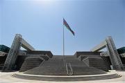 10 June 2015; National Flag Square in Baku ahead of the 2015 European Games. Baku, Azerbaijan. Picture credit: Stephen McCarthy / SPORTSFILE