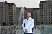 10 June 2015; Baku 2015 European Games Canoe Sprint Team manager Dave Pringle poses for a portrait outside the Athletes Village ahead of the 2015 European Games in Baku, Azerbaijan. Picture credit: Stephen McCarthy / SPORTSFILE