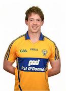 10 June 2015; Stephen Collins, Clare. Clare Football Squad Portraits 2015. Cusack Park, Ennis, Co. Clare. Picture credit: Diarmuid Greene / SPORTSFILE