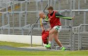 11 June 2015; Kerry's James O'Donoghue and Kieran Donaghy make their way out for squad training. Fitzgerald Stadium, Killarney, Co. Kerry. Picture credit: Diarmuid Greene / SPORTSFILE