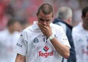 10 August 2008; A disappointed Daryll Flynn, Kildare at the end of the game. GAA Football All-Ireland Senior Championship Quarter-Final, Cork v Kildare, Croke Park, Dublin. Picture credit: David Maher / SPORTSFILE