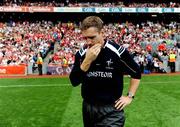 10 August 2008; A dejected Kildare manager Kieran McGeeney after the game. GAA Football All-Ireland Senior Championship Quarter-Final, Cork v Kildare, Croke Park, Dublin. Picture credit: Stephen McCarthy / SPORTSFILE