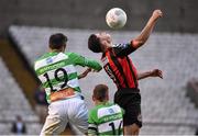 12 June 2015; Roberto Lopes, Bohemians, in action against Tim Clancy and Pat Cregg, Shamrock Rovers. SSE Airtricity League Premier Division, Bohemians v Shamrock Rovers. Dalymount Park, Dublin. Picture credit: David Maher / SPORTSFILE