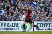 12 June 2015; Derek Prendergast, Bohemians, celebrates after scoring his side's first goal of the game. SSE Airtricity League Premier Division, Bohemians v Shamrock Rovers. Dalymount Park, Dublin. Picture credit: David Maher / SPORTSFILE