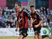 12 June 2015; Dean Kelly, Bohemians, celebrates after scoring his side's second goal of the game. SSE Airtricity League Premier Division, Bohemians v Shamrock Rovers. Dalymount Park, Dublin. Picture credit: David Maher / SPORTSFILE